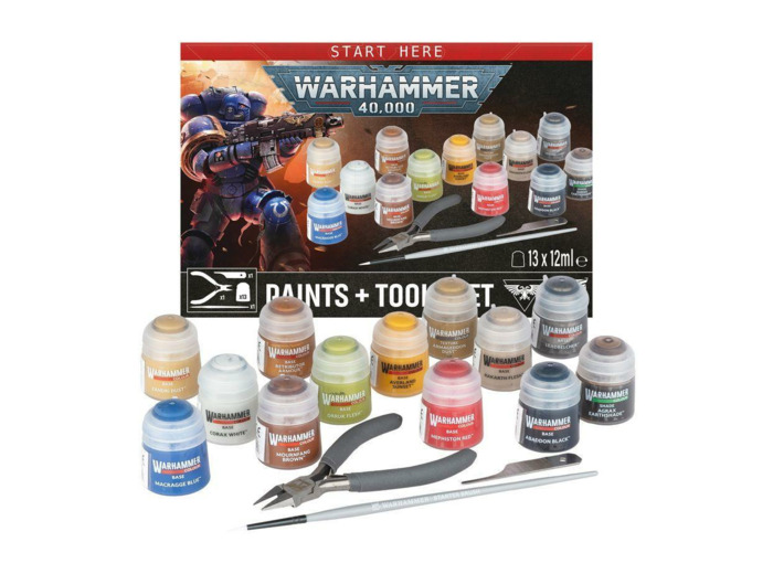 Warhammer 40.000 : Set Peintures + Outils