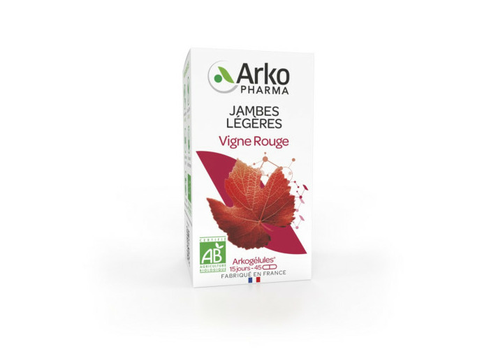 Vigne Rouge 45 Gelules Arkogélules Arkopharma