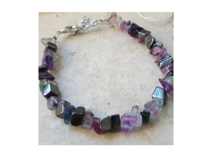 Bracelet en perles naturelles