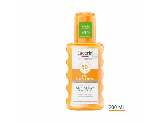 Sensitive Protect Spray Transparent Spf50 200ml Sun Protection Eucerin