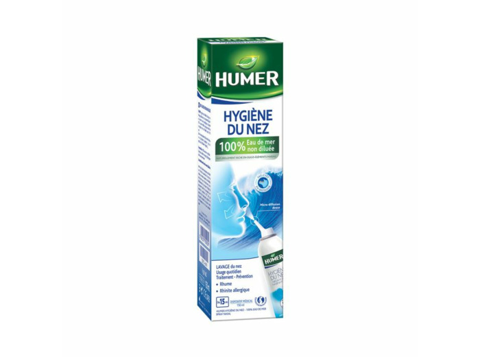 Microdifusion D'eau De Mer Physiologique 150ml Humer