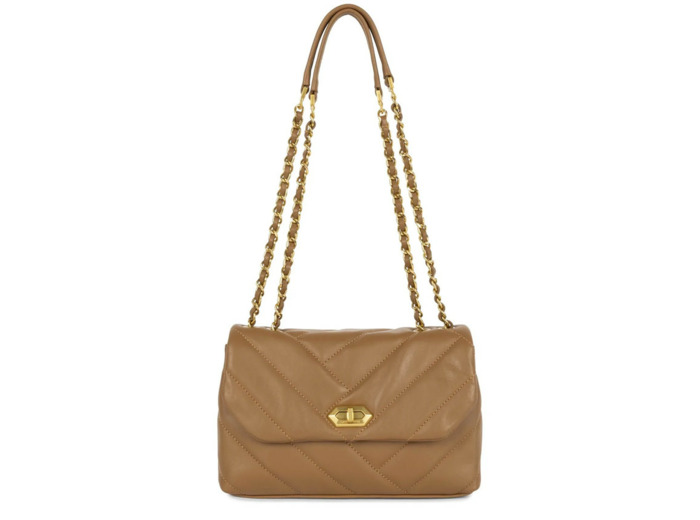 Lancaster Soft Matelassé Sac Trotteur 530-35 Camel