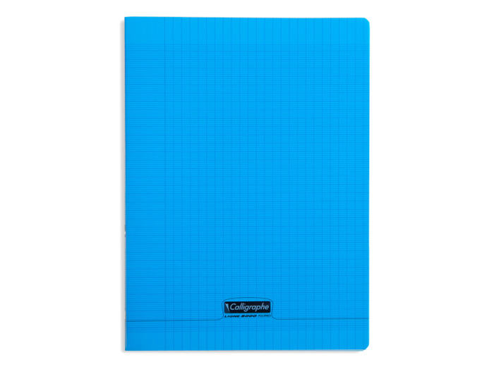 Cahier 24x32 - 96 pages - Séyès - Polypro bleu