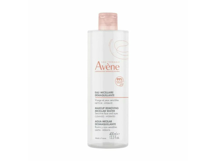 Eau Micellaire Démaquillante 400ml Mes Essentiels Visage et Yeux Sensibles Avène