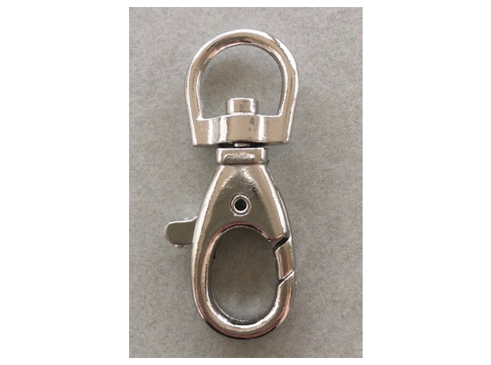 Mousqueton argent