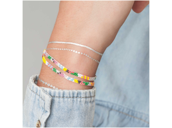 Kit Brick Stitch - Bracelet multicouleur