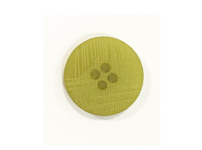 Bouton fantaisie - Vert pomme 18 mm