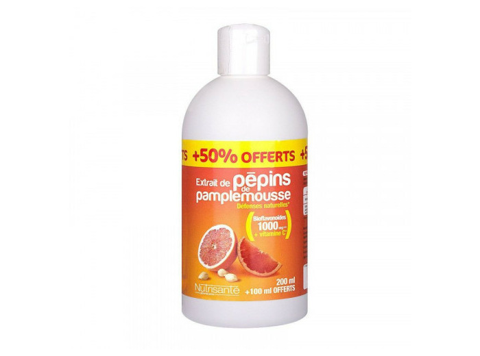 NUTRISANTE EXTRAIT PEPINS PAMPLEMOU 300ML