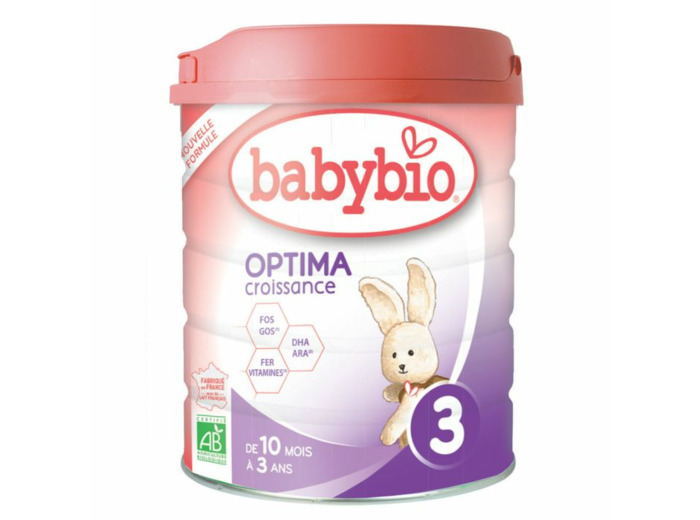 BABYBIO OPTIMA 3  DES 10MOIS 800G