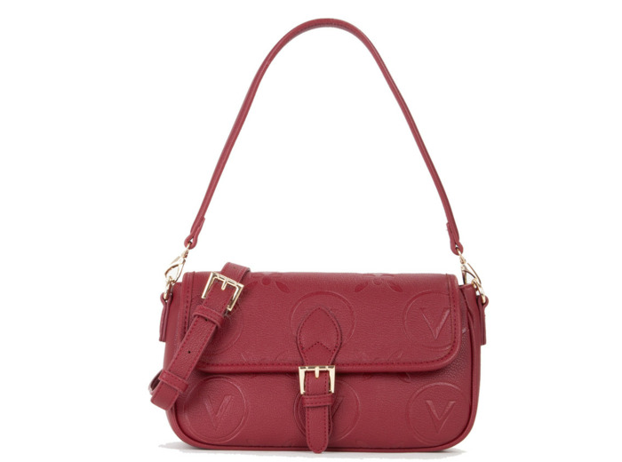 Valentino Samba Re Sac Porté Epaule Rosso Scuro