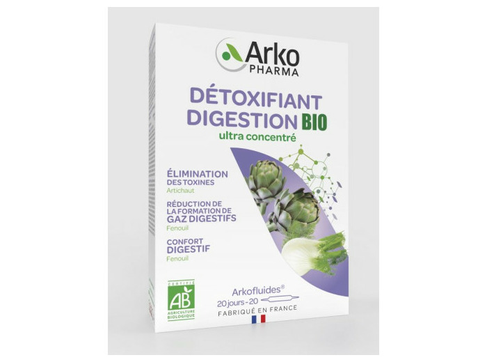 AKF ARTICH FENOUIL BTE 20 AMP 10ML