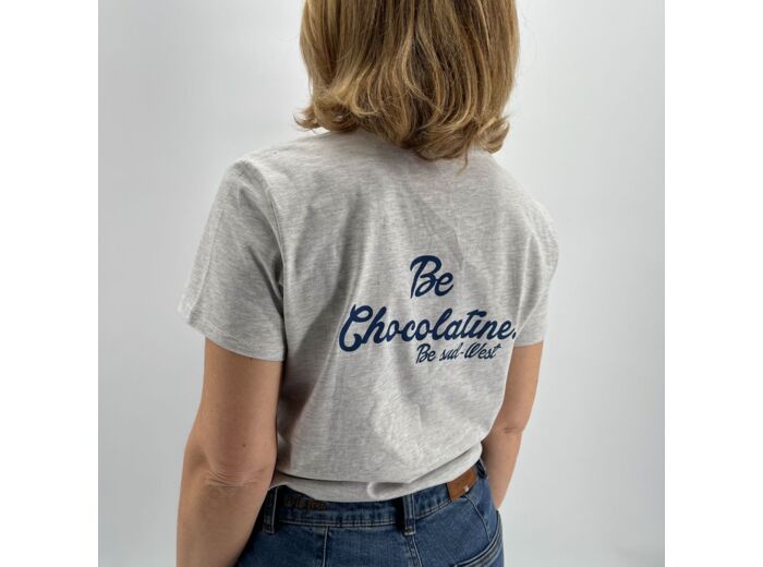 T-Shirt Be Chocolatine dos femme