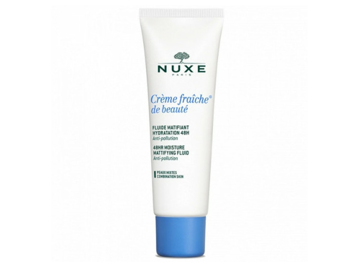 Fluide Matifiant Hydratant 48h 50ml Creme Fraîche De Beaute Nuxe