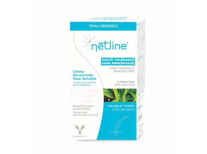 Creme Decolorante Peaux Sensibles 2x30ml Netline