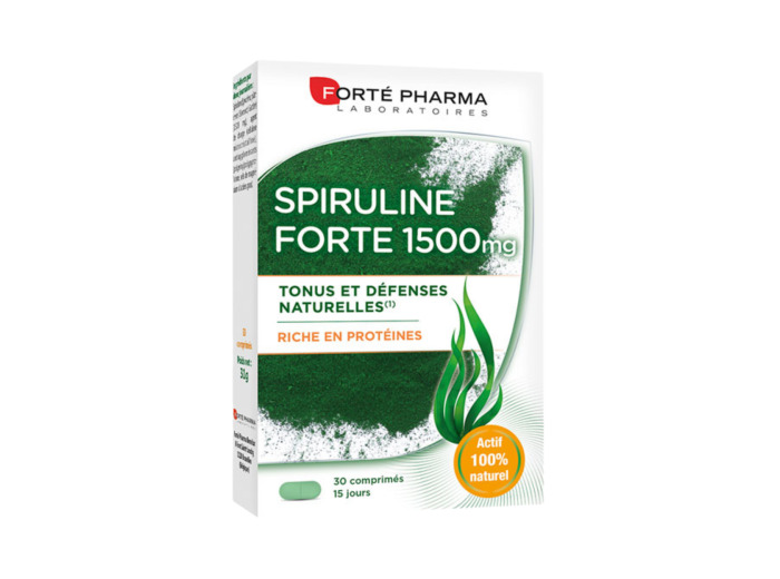 Spiruline Forte 1500 30 Comprimes Forté Pharma