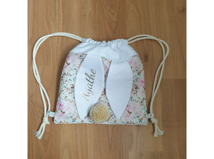 Sac à dos Pochon pour enfant, modèle tissus Crystal W Design