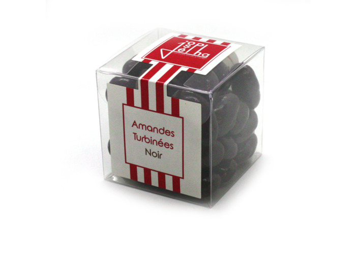 Amandes enrobées chocolat noir - 200g