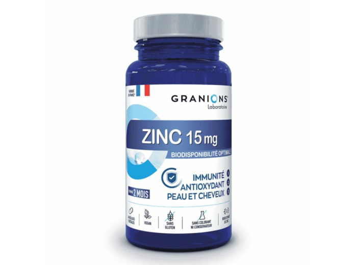 GRANIONS ZN 15MG GEL/60