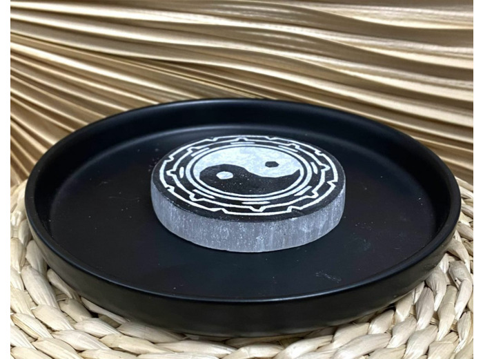 PALET YING YANG SELENITE