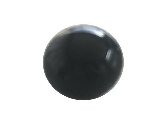 Bouton boule noir 8 mm