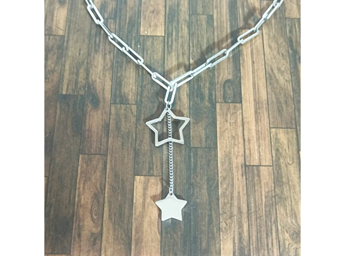 Chaîne étoile en acier inoxydable