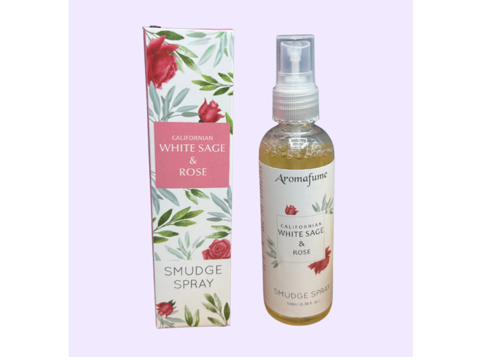 SPRAY WHITE SAGE & ROSE