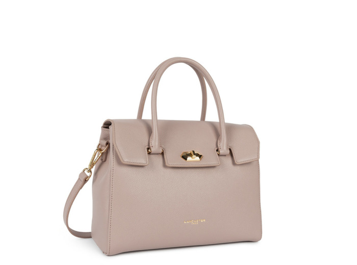 Lancaster Milano Sac A Main Cabas 547-56 Galet Rose