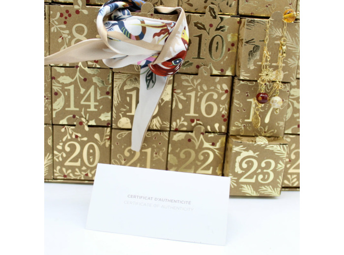 Calendrier de l'Avent "VERRE EPICE"