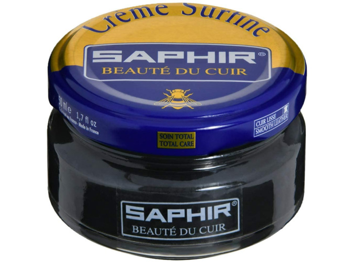 Saphir Cirage Crème Surfine Pommadier 50 ml GRIS FONCE