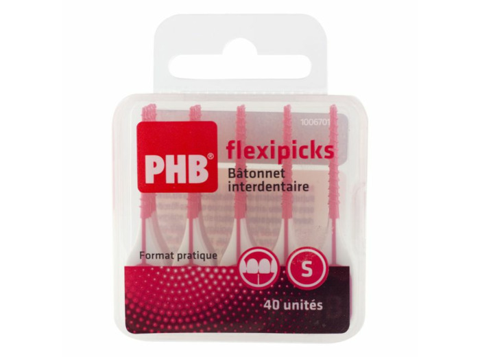 Batonnets Interdentaires Taille S X40 Flexipicks Phb Crinex