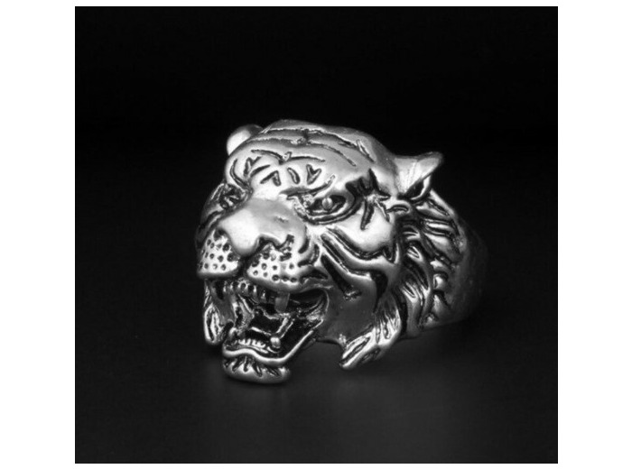 Bague homme tigre