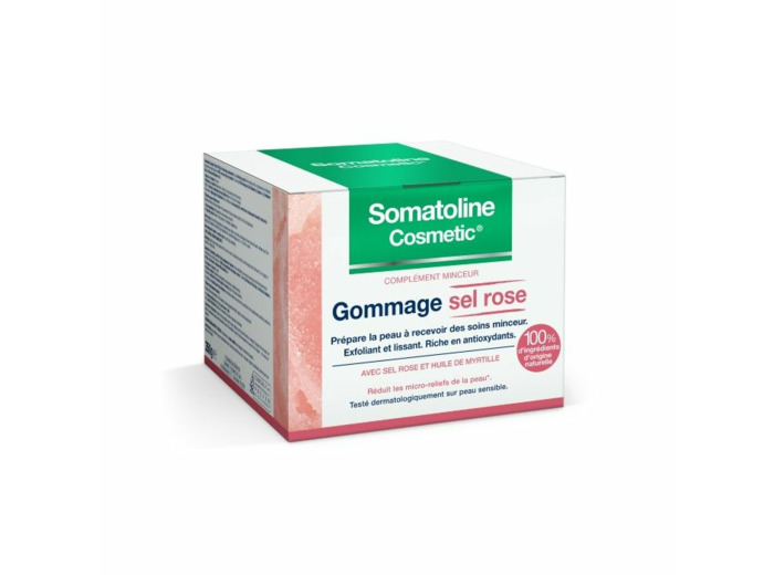 SOMATOLINE C GOMMAGE SEL ROSE 350ML