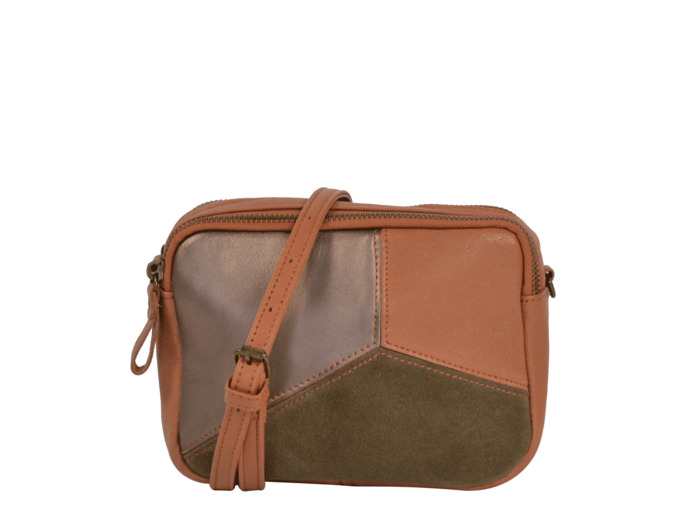 Farfouillette Sac Trotteur travers Cuir 7009 Marron
