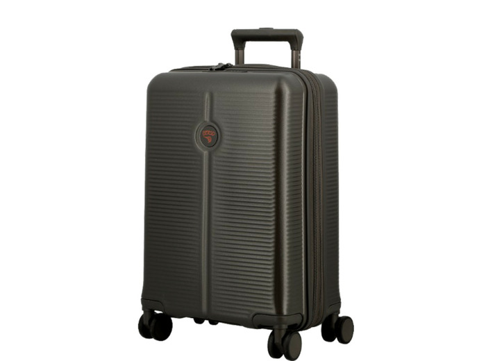 Jump Hendaye Valise 55cm 4 Roues Extensible Mokka