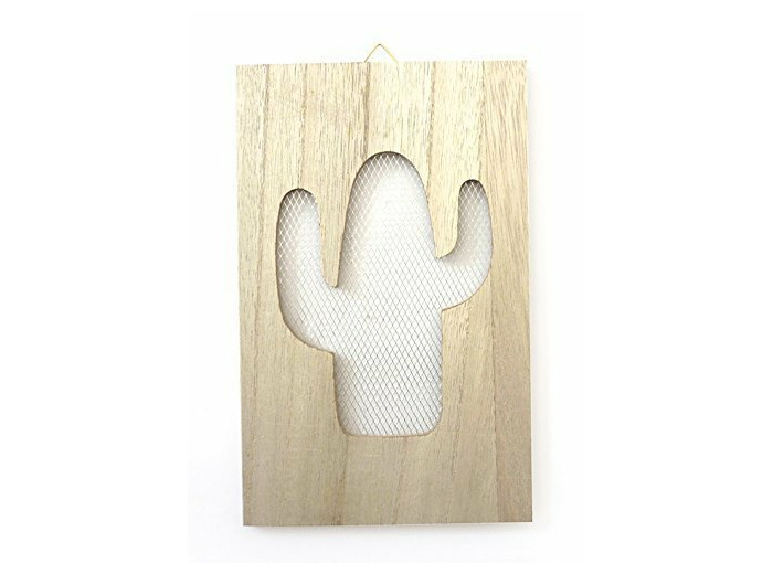 Tableau Cactus grillagé