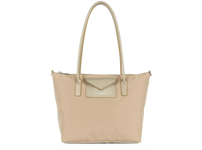 Lancaster Smart Kba Sac Cabas Porté Épaule 516-30 Beige