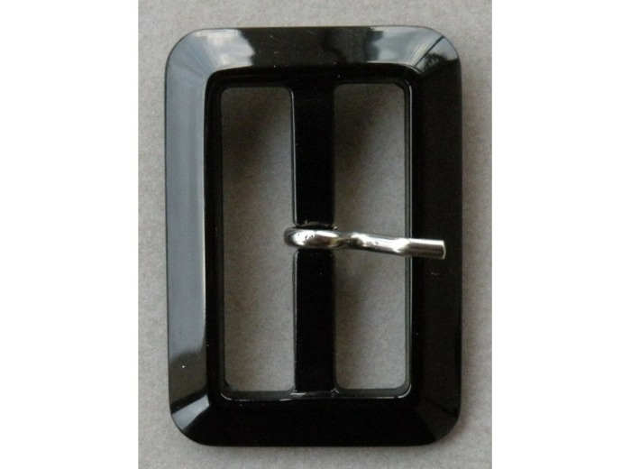 Boucle de ceinture noire 40 mm