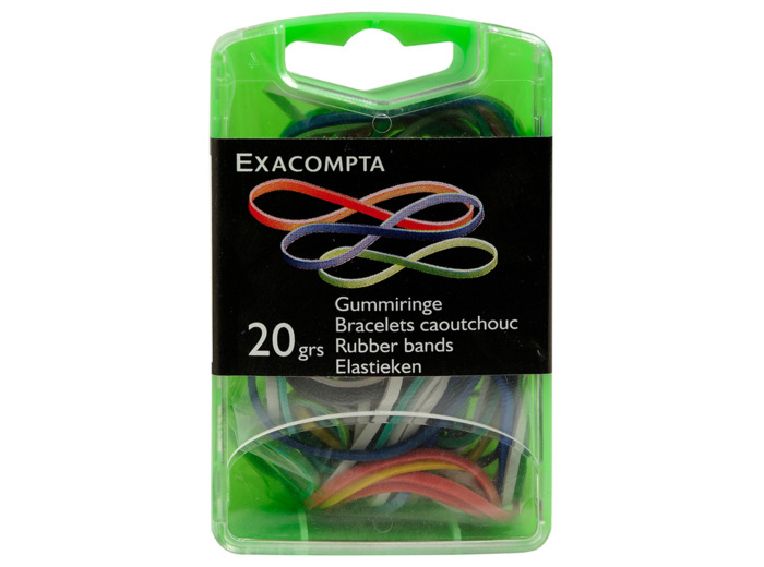 Bracelets caoutchouc - Couleurs assorties