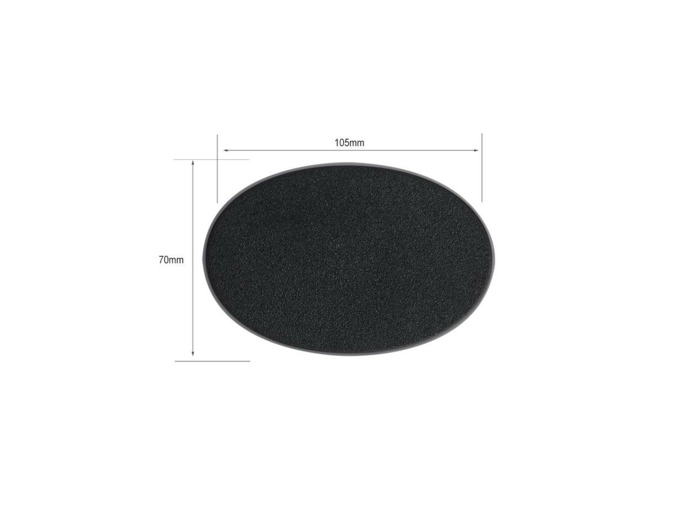 Socle ovale 105x70
