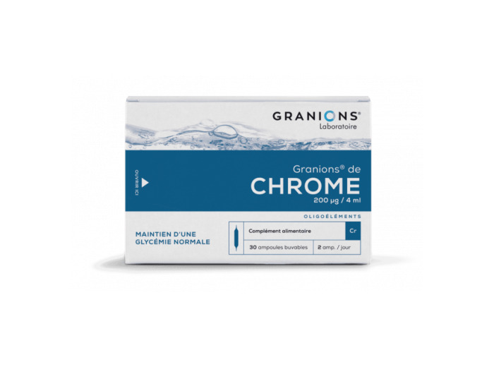 Chrome 200µg 30 Ampoules Granions