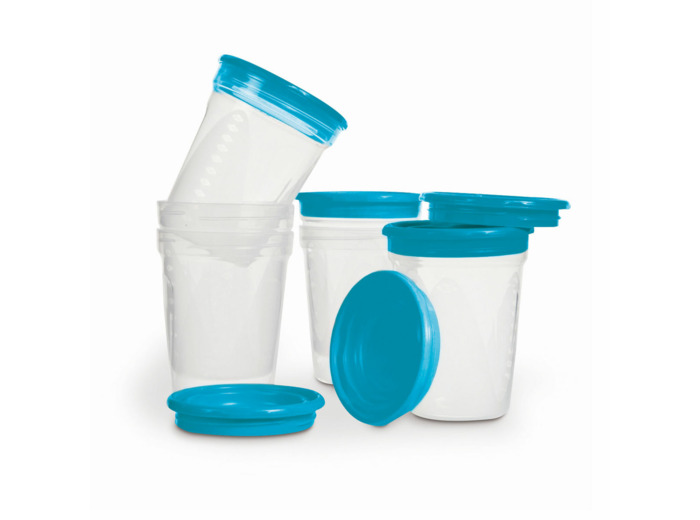Set 6 pots de conservation