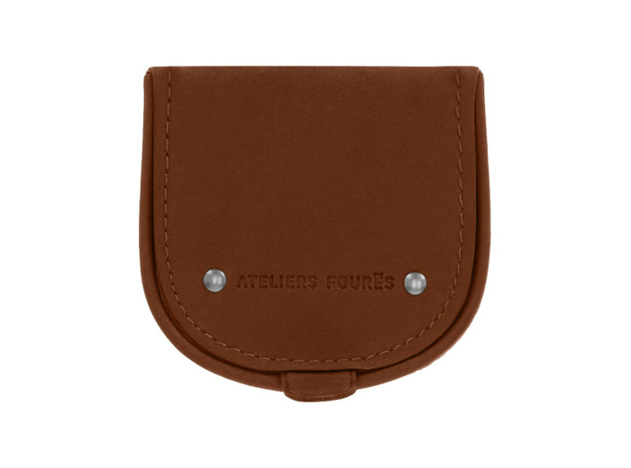 Les Ateliers Fourès Baroudeur Porte-Monnaie Fer à Cheval Eléos F9246 Fauve