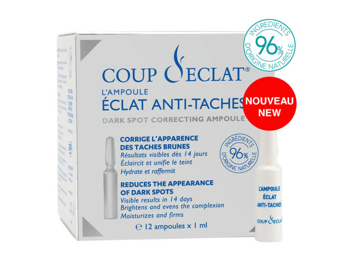COUP DaposECLAT AMPOULES ECLAT A-TACHES 28