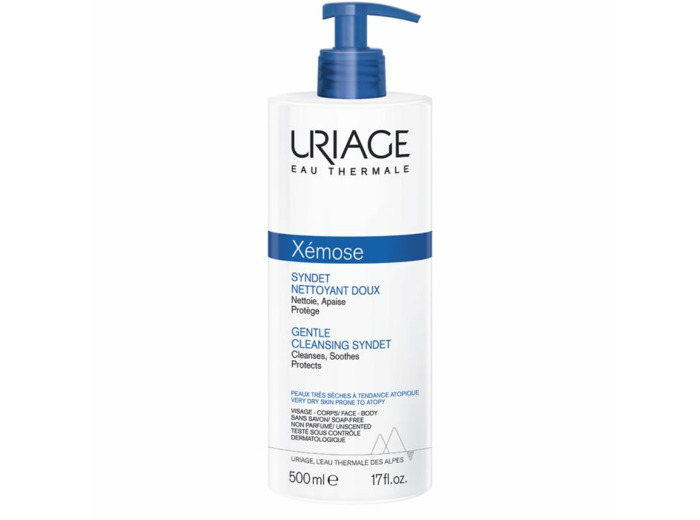 Syndet Nettoyant Doux Peaux Tres Seches A Tendance Atopique 500ml Xemose Uriage