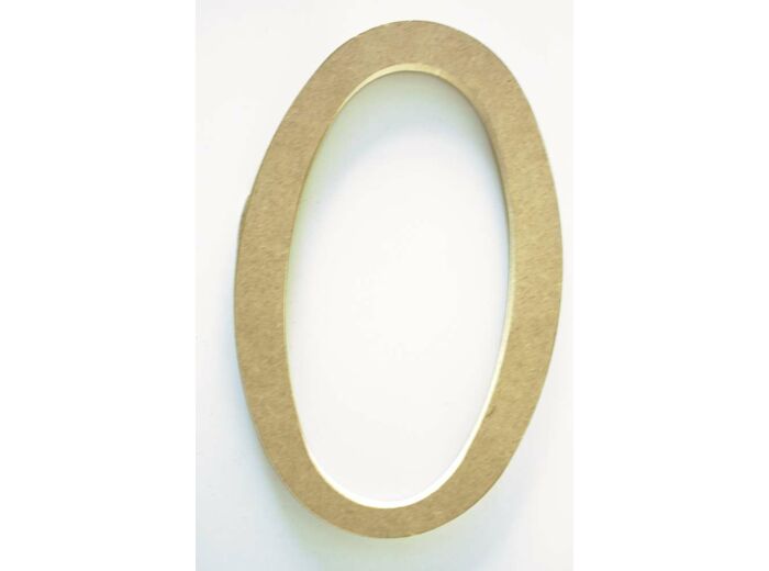 Chiffre "0" Mdf - 22 cm