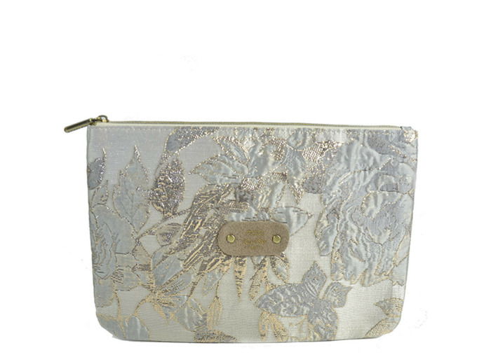 Mila Louise Poch GM FS Trousse de Sac et Cosmétique Gris