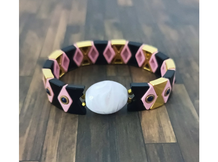 Bracelet losanges