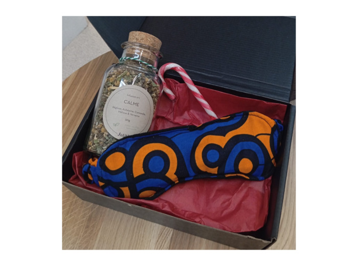 Coffret cadeau Masque et Tisane - Modèle wax