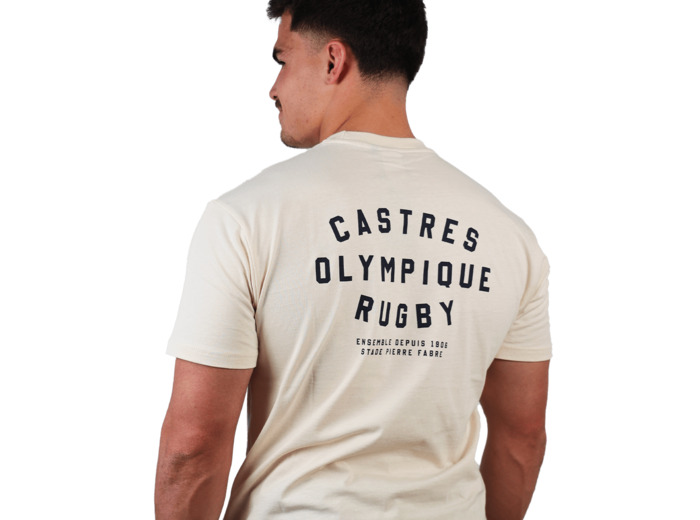 T-SHIRT CO BEIGE