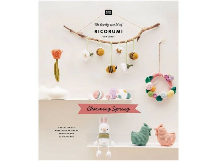 Livre Ricorumi - Charming Spring, Rico Design